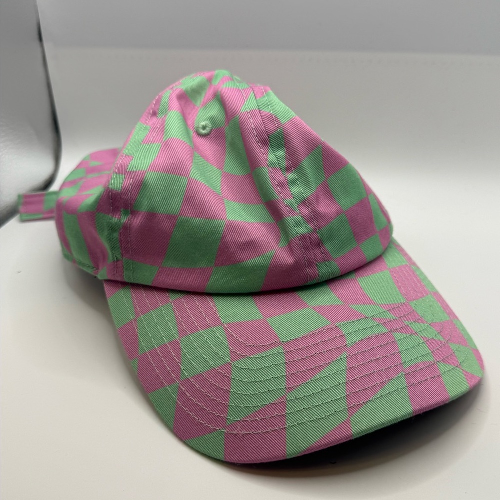 Retro style Culture Fly Checkered Cap Adult One Size- like new